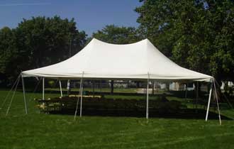 20x30 Pole Tent - $500