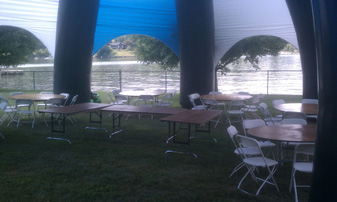 40ft Inflatable Dome Tent - $500